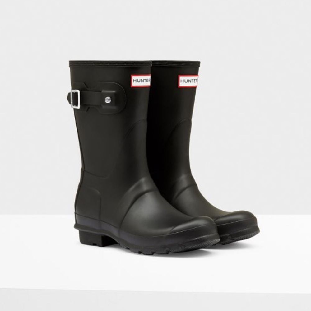 Hunter womens original short rain boots